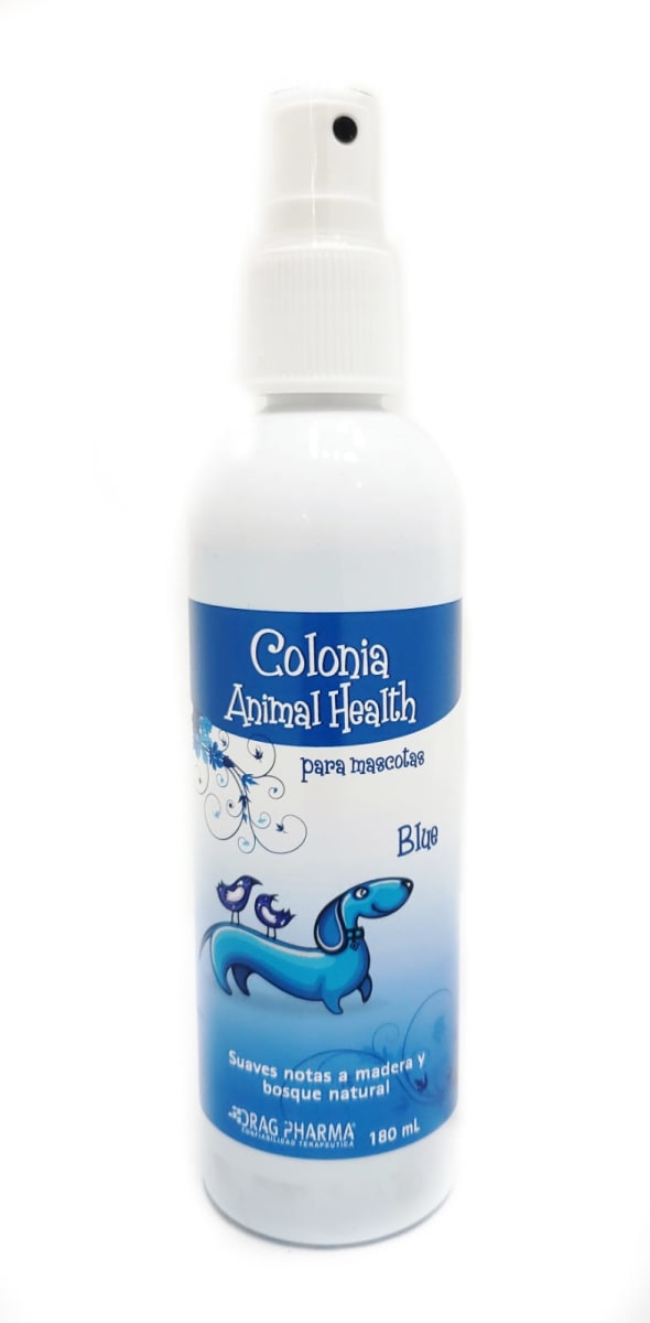 7800006008078 COLONIA ANIMAL HEALTH AZUL MACHO 160 ML D.P - Imagen 1