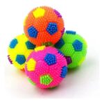 PELOTA GOMA FUTBOL CON LUZ 7.5 CM.(288) 7117