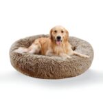 CAMA FELPA REDONDA PARA MASCOTA 70CM. (50) 0129