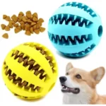 JUGUETE PELOTA DURA PORTA COMIDA 8.8 CM. (120) 1059