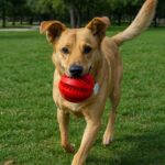 JUGUETE PELOTA MULTIFUNCIONAL PARA MASCOTA 7CM.(204)DANDI 504