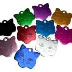 SET PLACA CARA DE GATO 24 un