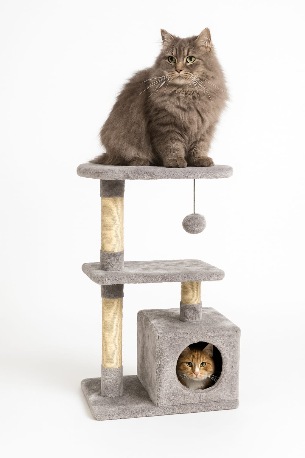 RASCADOR 1122 RASCADOR PARA GATO 30X30X90CM - Imagen 1