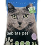 ARENA DE GATO AGLUTINANTE SEBITAS PET PREMIUM 4KG