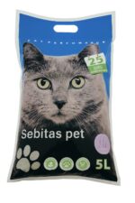 ARENA DE GATO AGLUTINANTE SEBITAS PET PREMIUM 4KG