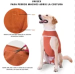 BODY COBRE PARA PERROS POST QUIRURGICA  TALLA 8-9 18 a 20kg - Imagen 2