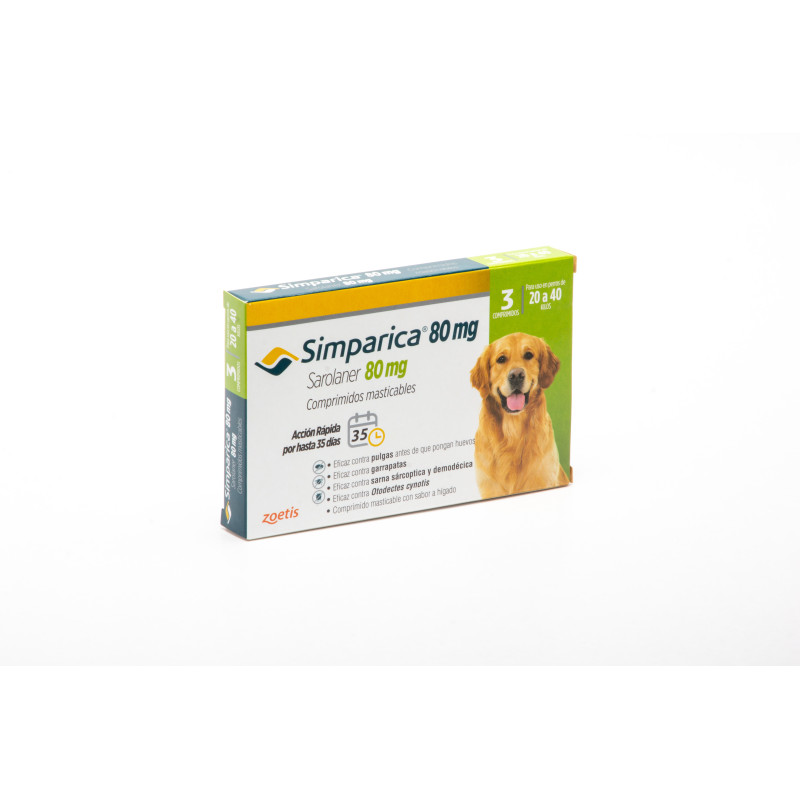 simparica-80-mg-201-40-kg-x-3-comp SIMPARICA MASTICABLE 80MG 20.1-40 KG (3 COMP) - Imagen 1