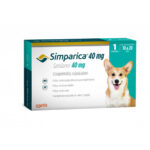 SIMPARICA MASTICABLE 40MG 10-20 KG (1 COMP)