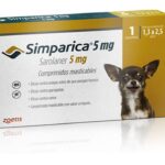 SIMPARICA MASTICABLE 5MG 1.3 -2.5 KG  (1 COMP)