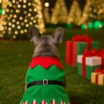 Capa Perro Macho Navidad Verde Grinch