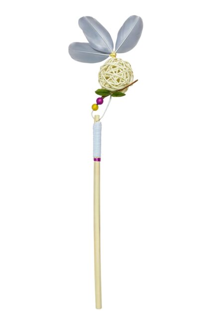 Juguete Varita Con Plumas